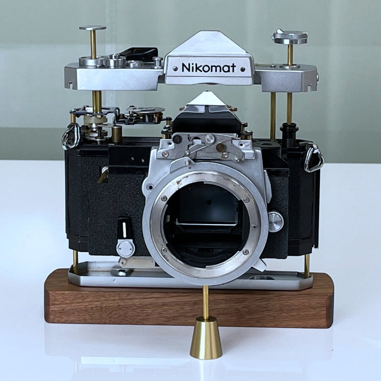Modelo de cámara ficticia falsa que no funciona, accesorios de habitación, modelo de cámara de estudio fotográfico para Nikon, For Nikon (Coffee)