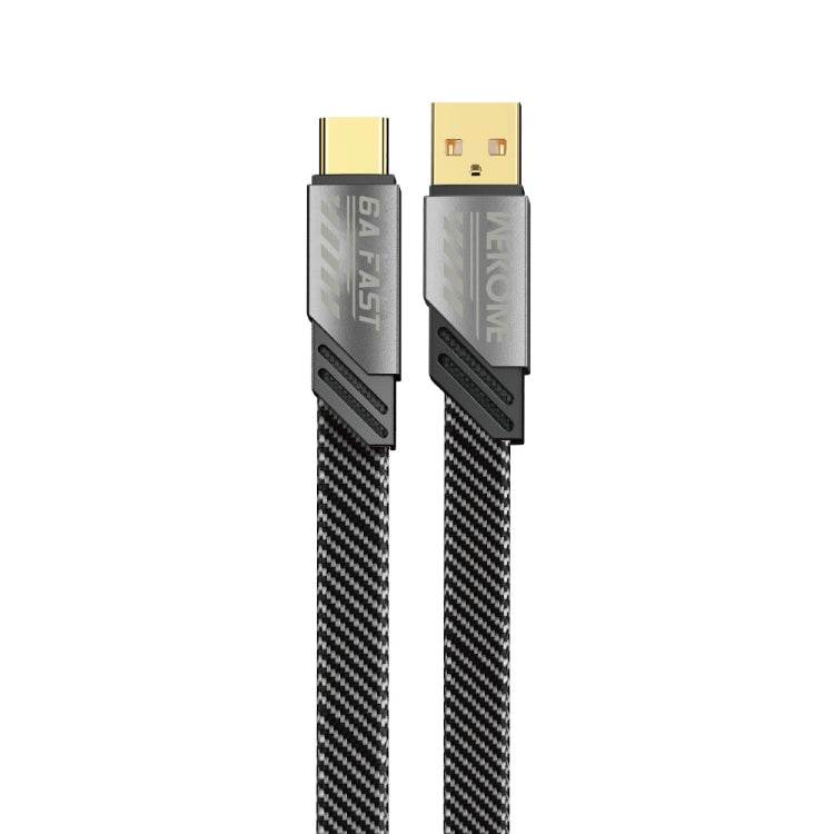 WK WDC-190a Mech Series 6A Cable de datos de carga rápida USB a USB-C / Type-C, Longitud: 1 m, USB to USB-C/Type-C - venhogarsa.com