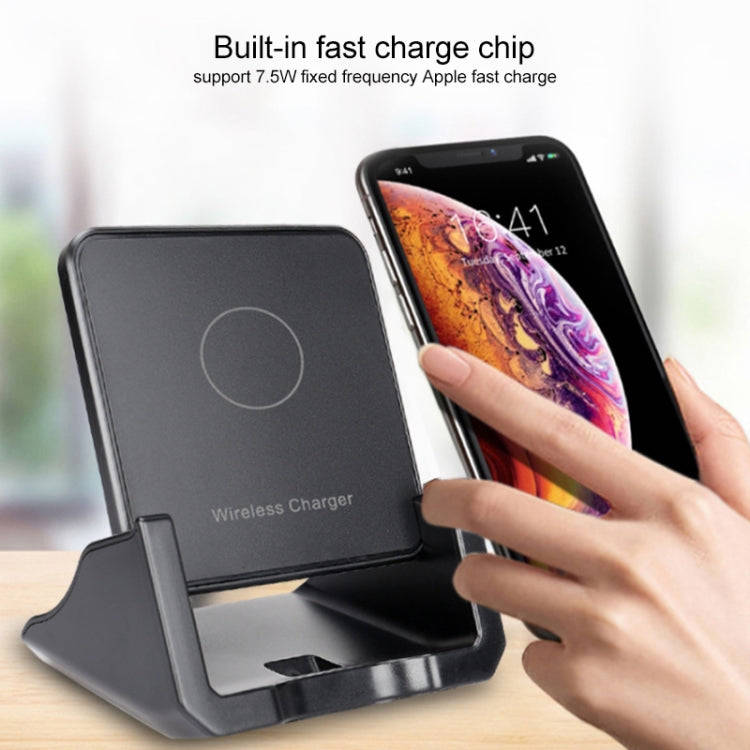 Soporte de cargador rápido inalámbrico vertical para teléfono móvil A918 10W