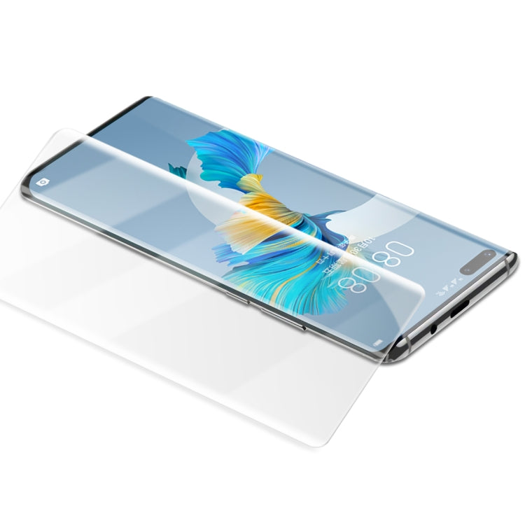 Mocolo 9H 5D UV Líquido Curvado Pegamento Completo Vidrio Templado De Pantalla Completa Para Huawei P40 Pro, For Huawei P40 Pro
