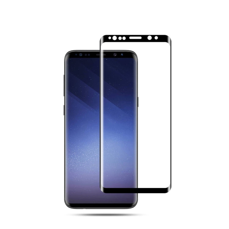 mocolo Full Glue 0.33mm 9H Película de vidrio templado de borde redondo 3D para Galaxy S9, For Samsung Galaxy S9
