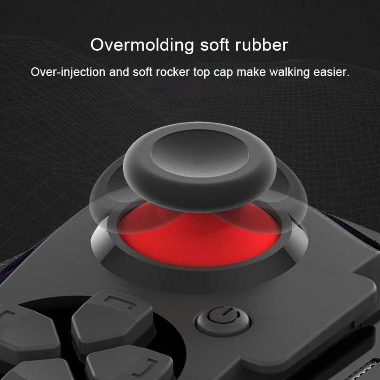 MOCUTE-059 Bluetooth 4.0 Gamepad Bluetooth para zurdos de modo dual para teléfonos de 6,5 a 7,2 pulgadas, compatible con conexión directa y reproducción directa de Android / IOS