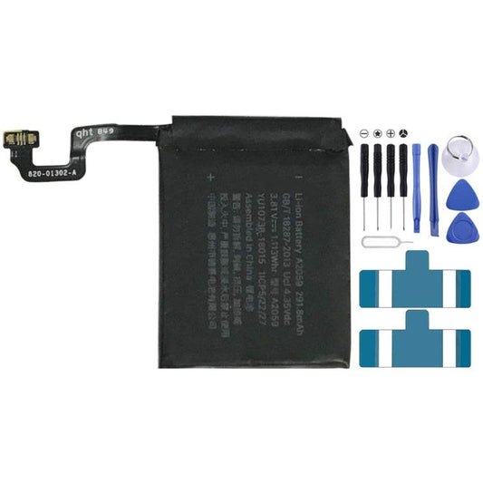 Batería de iones de litio para Apple Watch Series 4 44 mm A2058 A2059, For Watch Series 4 44mm - venhogarsa.com