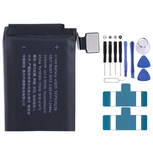 Batería de iones de litio de 342 mAh para Apple Watch Series 3 GPS 38 mm, For Apple Watch Series 3 GPS 38mm