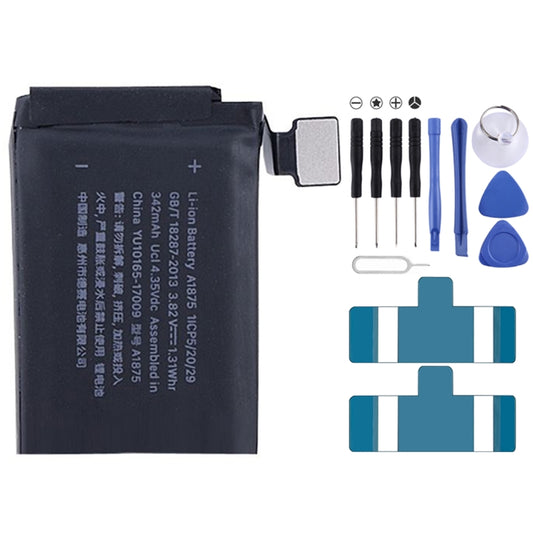 Batería de iones de litio de 342 mAh para Apple Watch Series 3 GPS 42 mm, For Apple Watch Series 3 GPS 42mm