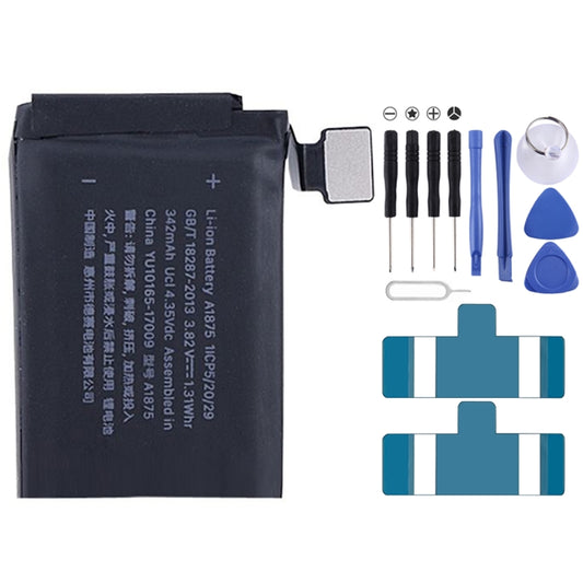 Batería de iones de litio de 342 mAh para Apple Watch Series 3 LTE de 42 mm, For Apple Watch Series 3 LTE 42mm