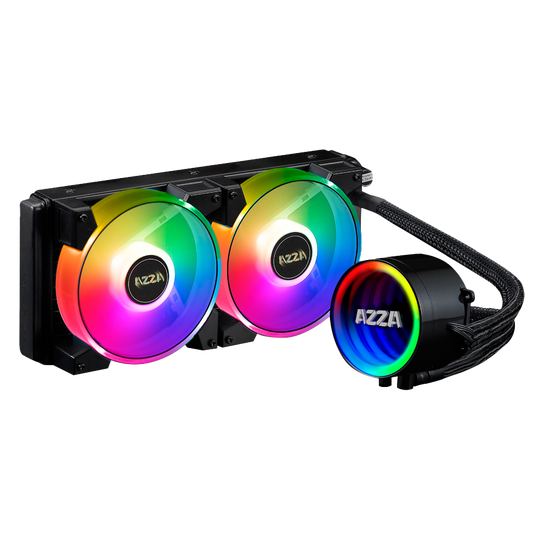 Refrigeración Líquida AZZA 240mm ARGB 2 Fans