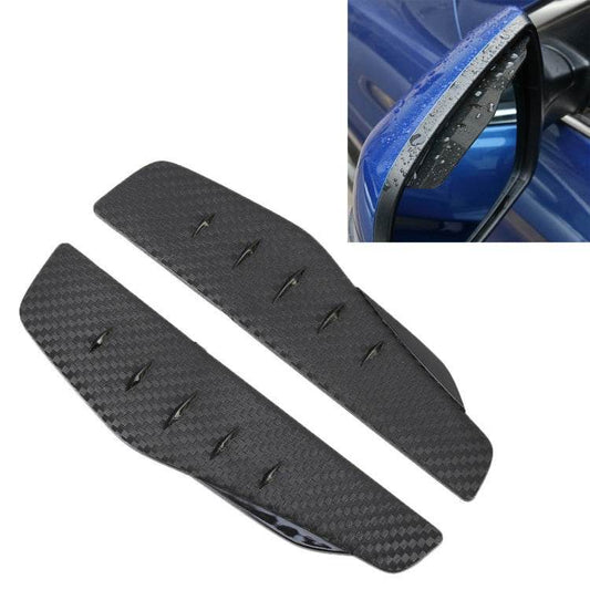 1 par 3R-2156 Universal espejo retrovisor para coche hojas de lluvia espejo ceja cubierta de lluvia - venhogarsa.com
