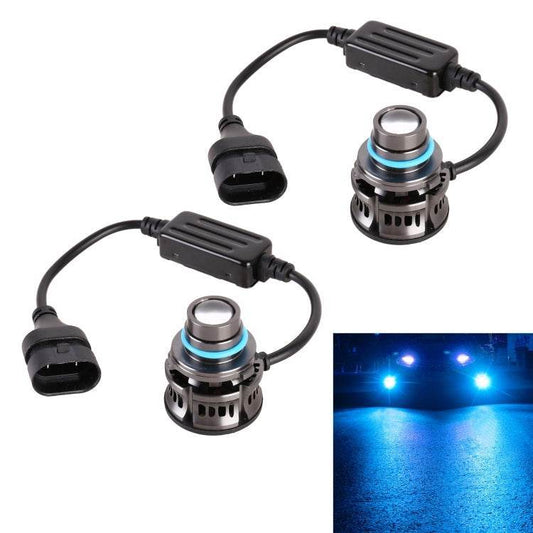 1 par 9005 27W / DC12V faro LED intermitente de aleación de aluminio para coche, 9005 Flashing (Blue Light), 9005 Flashing (Gold Light), 9005 Flashing (Lime Green), 9005 Flashing (White Light) - venhogarsa.com