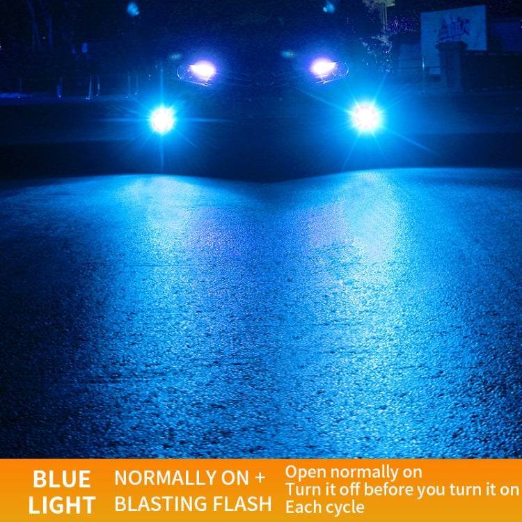 1 par 9005 27W / DC12V faro LED intermitente de aleación de aluminio para coche, 9005 Flashing (Blue Light), 9005 Flashing (Gold Light), 9005 Flashing (Lime Green), 9005 Flashing (White Light) - venhogarsa.com