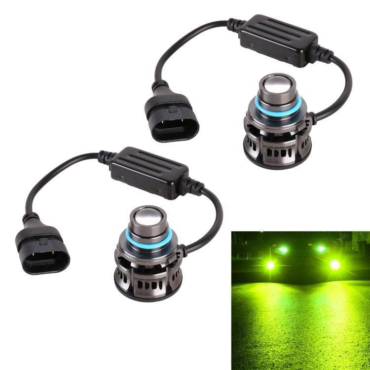 1 par 9005 27W / DC12V faro LED intermitente de aleación de aluminio para coche, 9005 Flashing (Blue Light), 9005 Flashing (Gold Light), 9005 Flashing (Lime Green), 9005 Flashing (White Light) - venhogarsa.com