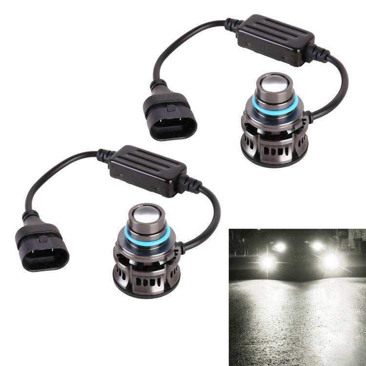 1 par 9005 27W / DC12V faro LED intermitente de aleación de aluminio para coche, 9005 Flashing (Blue Light), 9005 Flashing (Gold Light), 9005 Flashing (Lime Green), 9005 Flashing (White Light) - venhogarsa.com