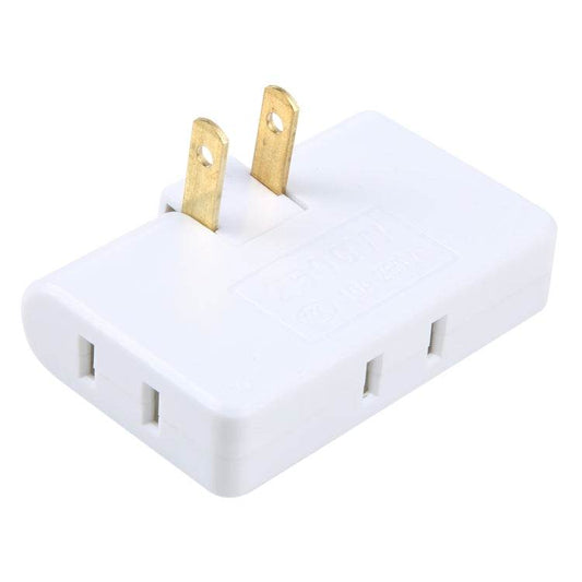 1 a 3 15A Extensión de rotación de 180 grados Enchufe múltiple Mini toma de corriente inalámbrica delgada, enchufe de EE. UU., CA 110-220 V - venhogarsa.com