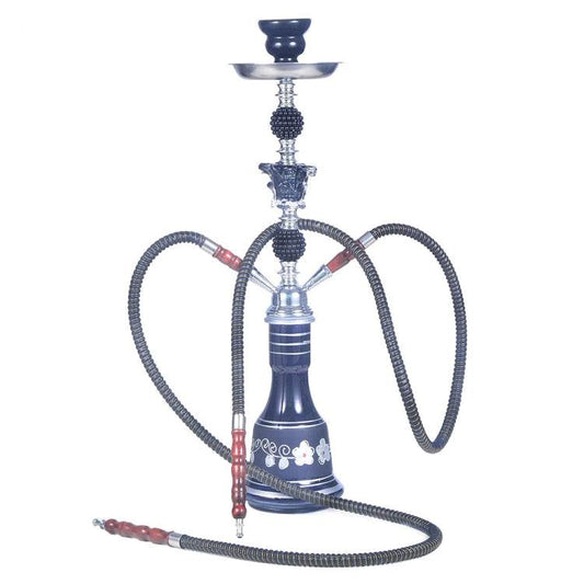 021-1015 Cachimba de vidrio de doble tubo - venhogarsa.com
