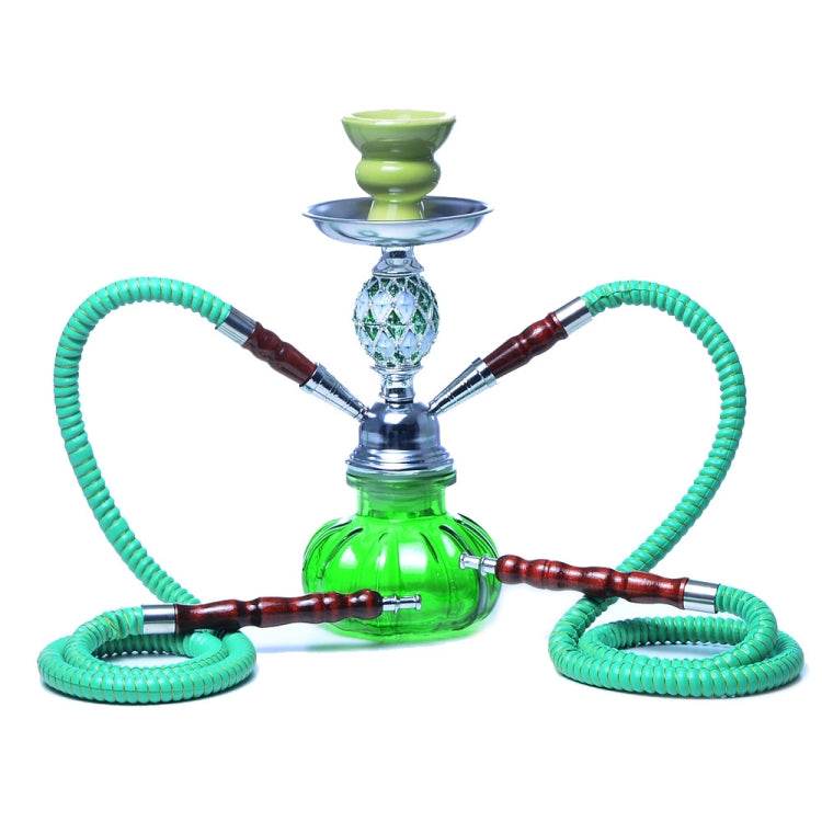 08-023 Juego de cachimba de vidrio de doble tubo - venhogarsa.com