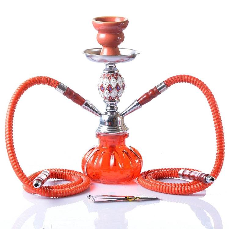 08-023 Juego de cachimba de vidrio de doble tubo - venhogarsa.com