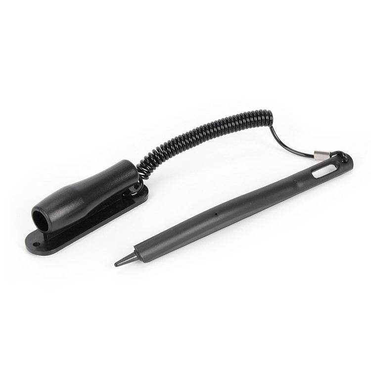 0319 Navigator Touch Stylus Lápiz resistente al cuerpo del tubo de aluminio y metal con base de ranura fija y cable de resorte - venhogarsa.com