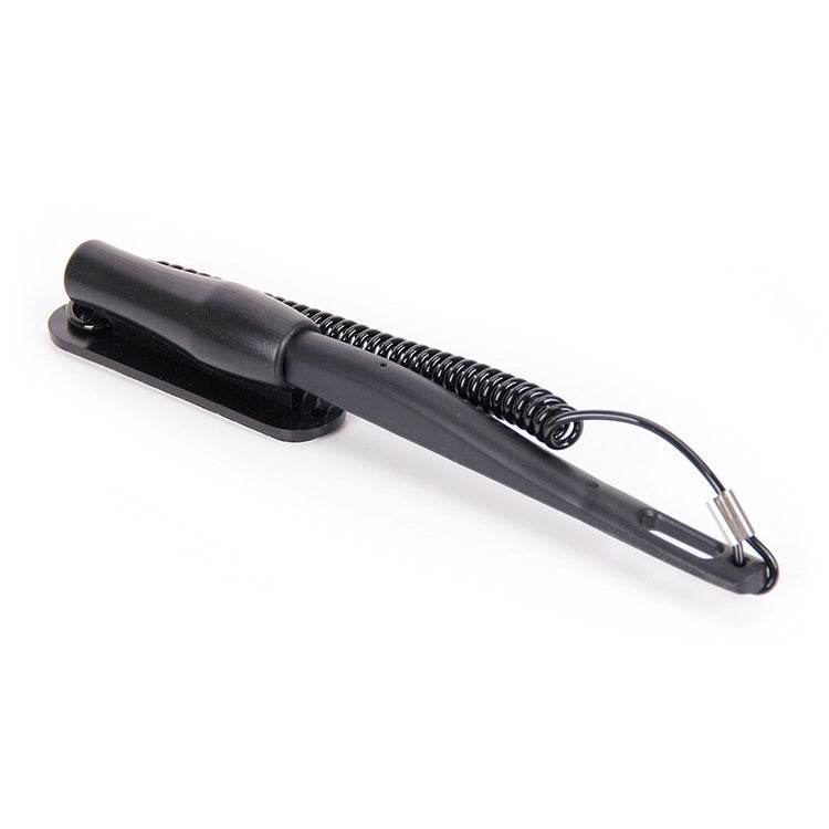 0319 Navigator Touch Stylus Lápiz resistente al cuerpo del tubo de aluminio y metal con base de ranura fija y cable de resorte - venhogarsa.com