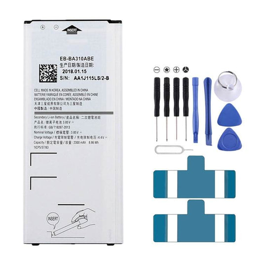 Batería recargable de iones de litio de 2300 mAh EB-BA310ABE para Galaxy A3 (2016), A310F, A310F/DS, A310M, A310M/DS, A310Y, For A3 (2016) - venhogarsa.com