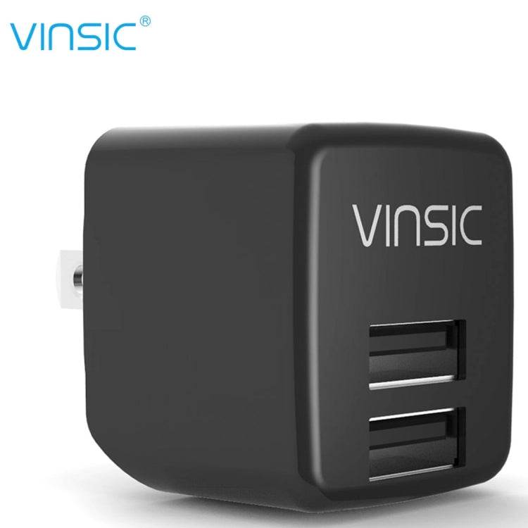 Vinsic 12W 5V 2.4A hizo salir el adaptador dual del cargador USB del cargador de pared USB - venhogarsa.com