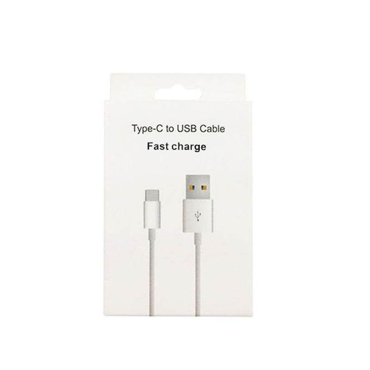 XJ-015 Cable de datos de carga rápida USB macho a tipo C / USB-C macho 3A, longitud: 2 m, 2m - venhogarsa.com